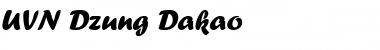 Download UVN Dzung Dakao Font