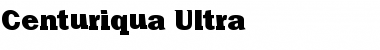 Centuriqua-Ultra Regular Font