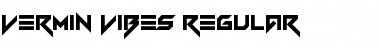 Vermin Vibes Regular Font