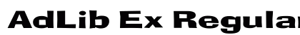 AdLib Ex Regular
