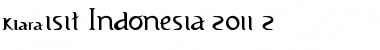 Download Visit Indonesia 2011 #2 Font Download Visit Indonesia 2011 #2 Font