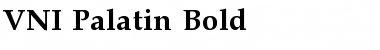 VNI-Palatin Bold Font