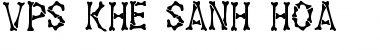 Download VPS Khe Sanh Hoa Font