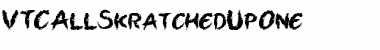 Download VTCAllSkratchedUpOne Font