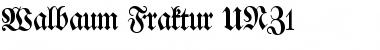 Download Walbaum-Fraktur UNZ1 Font