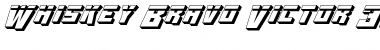 Whiskey Bravo Victor3D Laser Regular Font Whiskey Bravo Victor3D Laser Regular Font
