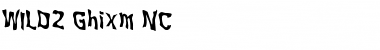WILD2 Ghixm NC Regular Font