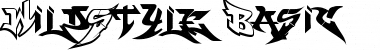 WildStyle Basic Font