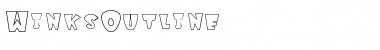 WinksOutline Regular Font WinksOutline Regular Font