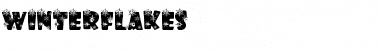 winterflakes Regular Font winterflakes Regular Font