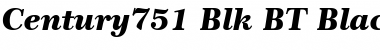 Download Century751 Blk BT Font