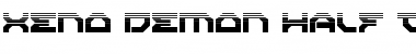 Download Xeno-Demon Half-Tone Font