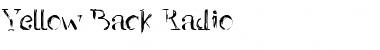 Download Yellow Back Radio Font