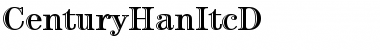 Download CenturyHanItcD Font