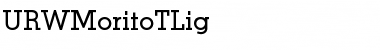 URWMoritoTLig Regular Font