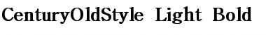 CenturyOldStyle-Light Bold Font