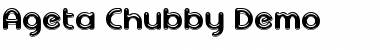 Download Ageta Chubby Demo Font
