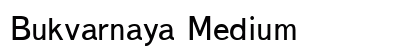 Bukvarnaya Medium preview