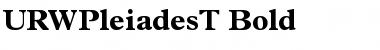 Download URWPleiadesT Font