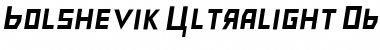 Bolshevik ULObl Font