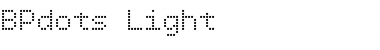 BPdots Light Font