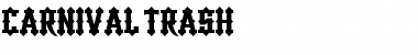 Carnival Trash Regular Font