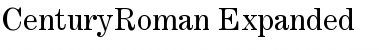 CenturyRoman-Expanded Roman Font