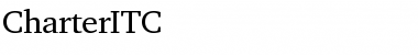 Download CharterITC Font