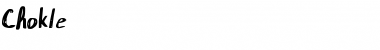 Download Chokle Font Download Chokle Font