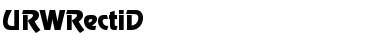 Download URWRectiD Font