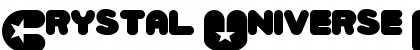 Download Crystal Universe Regular Font