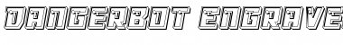 Dangerbot Engraved Regular Font