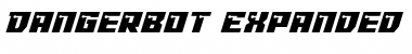 Dangerbot Expanded Italic Expanded Italic Font