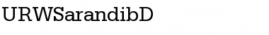 URWSarandibD Regular Font