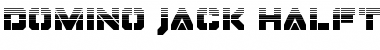 Domino Jack Halftone Regular Font