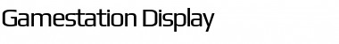 Download Gamestation Display Font