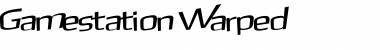 Gamestation Warped Regular Font