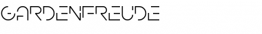 Gardenfreude Regular Font