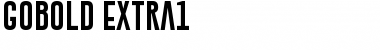 Download Gobold Extra1 Font