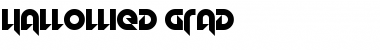 Download Hallowed Grad Font