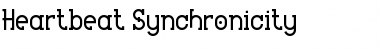 Heartbeat Synchronicity Regular Font
