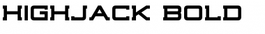 Highjack Bold Font