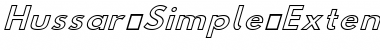 Download Hussar Simple Font