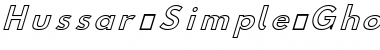 Download Hussar Simple Font