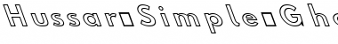 Download Hussar Simple Font