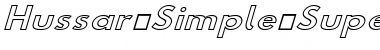 Download Hussar Simple Font