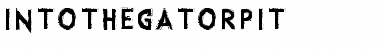 Into the Gator Pit Regular Font