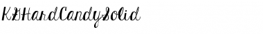 Download KG Hard Candy Solid Font