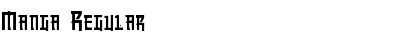 Manga Regular Font