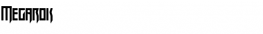 Megarok Regular Font